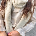 Szalik Hanksome z rękawami