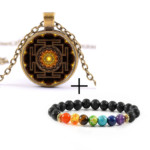 Bransoletka osobowości + Sri yantra