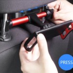 Uchwyt samochodowy na telefon na zagłówek